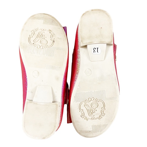 Pipperdoodles Girls Pink Shimmer Velcro Strap Sz 13/30 - fits like 11T - Picture 9 of 11